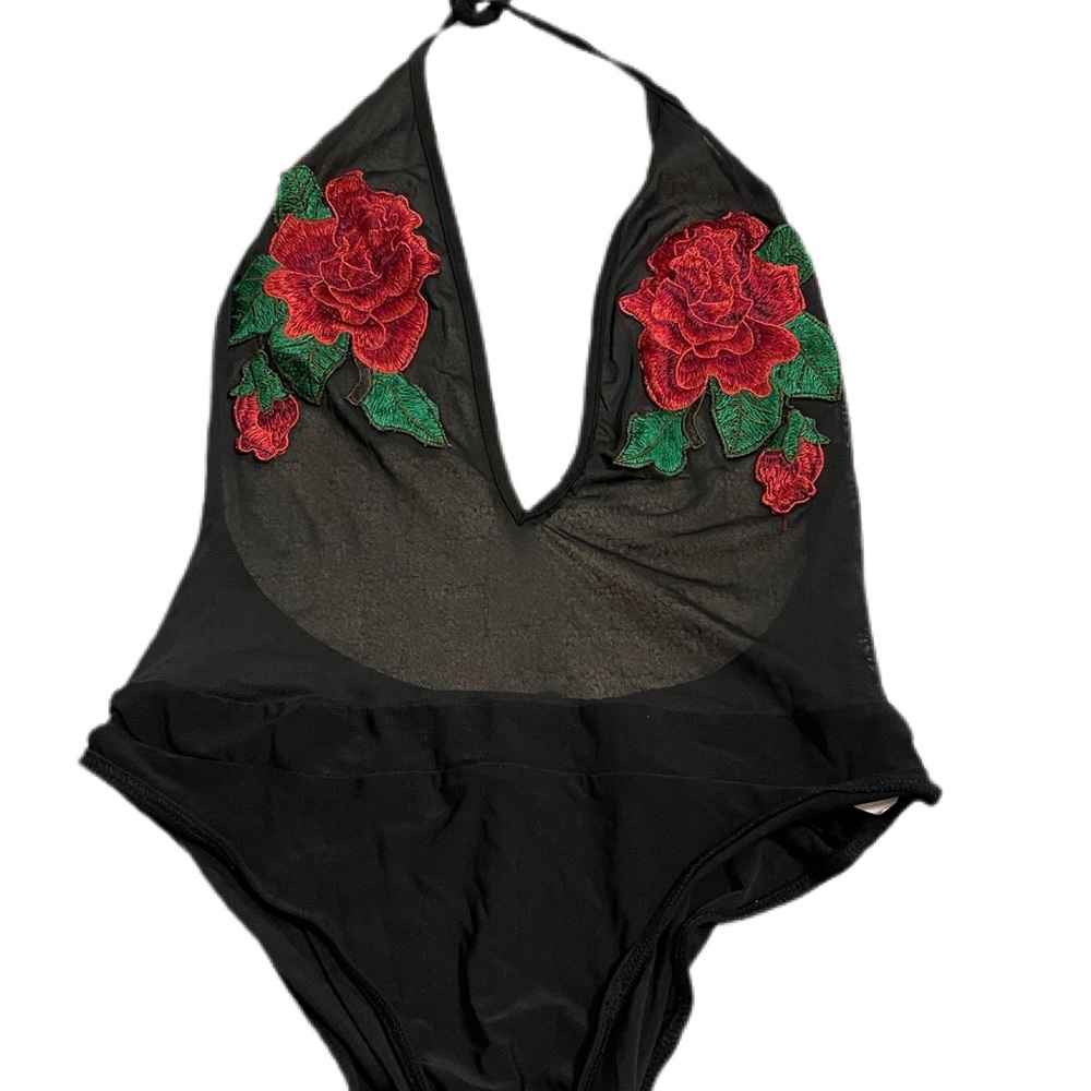 Floral bodysuit